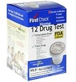 At Home Drug Test, 12
