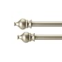 Umbra Serif 48-Inch to 88-Inch Double Drapery Rod, Champagne