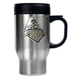 Purdue Boilermakers 16oz Stainless Steel Travel Mug NCAA College Athletics