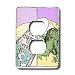 Londons Times Miscellaneous Funny Cartoons - From Codependancy Best-Sellers - Light Switch Covers - 2 plug outlet cover
