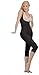 Sakkas Women's Firm Control Thermal Latex Braless Capri Full Body Shaper