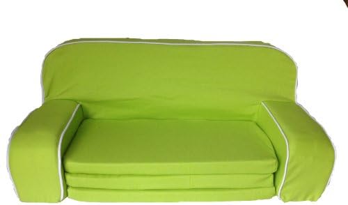 Lime Green Pull Out Sofa Bed for 18 inch Dolls Like American Girl - Made in The USA!