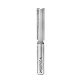 Amana Tool 45426 Straight Plunge 1/2-Inch Diameter by 2-Inch Cutting Height by 1/2-Inch Shank 2-Flute Router Bit