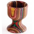 RAINBOW WOOD Egg Cup Set of 2