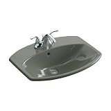 Bathroom Sink Drop In Self Rimming by Kohler - K-2351-4 in White