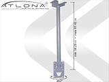 Atlona Universal Ceiling Plasma Adapter (Silver), TV/Projector Mounts, Audio and Video