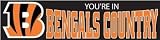 Cincinnati Bengals Black B 8 Foot Applique and Embroidered Banner NFL Football Fan Shop Sports Team Merchandise