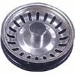 Anaheim Waste King 4009 3-Bolt Mount Disposer Strainer and Stopper Chrome