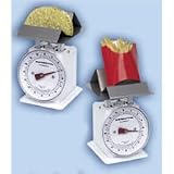 Detecto Mechanical Dial Scale with Taco French Fry Tray by Detecto