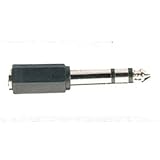 3.5mm Socket to 6.35mm Jack Audio Stereo Adaptor