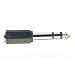 3.5mm Socket to 6.35mm Jack Audio Stereo Adaptor