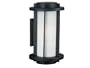 Kenroy Home 80572EBZ Lumi One-Light Large Wall Lantern with 6-Inch Frosted Opal Glass Shade