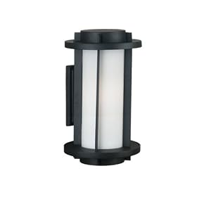Kenroy Home 80572EBZ Lumi One-Light Large Wall Lantern with 6-Inch Frosted Opal Glass... by Kenroy Home