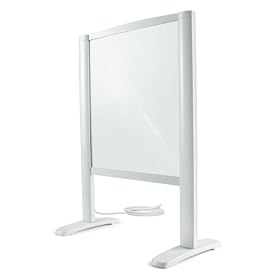 Thermique Freestanding Glass Towel Warmer - White
