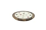 Review T&G Woodware Limited 10713 / T&G Spot On Trivet in Cream Ceramic with Spot Design.(Gift Boxed).d21.5x2cm