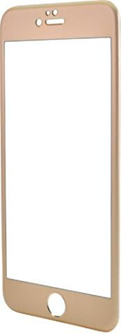 eThings® Premium Shock Absorption Glass Screen Protector Bullet Proof Tempered Invisible Shield plus Scratch Guard Coating (iPhone 6S /6 - Titanium Alloy - Gold)
