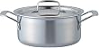 Le Creuset SS3200-20 3-Ply Stainless-Steel 3.1-Quart Covered