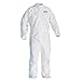 KleenGuard KCC46104 A30 Elastic-Back & Cuff Coveralls, White, X-Large, 25/case