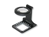Search : Carson Optical Metal Linen Test Magnifier 5X 30mm Power Lens
