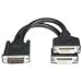 Cables To Go - 38064 - 9in LFH-59 Male to 2 VGA Female Cable