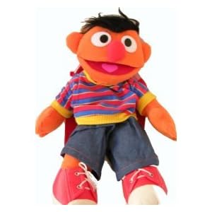 Sesame Street Ernie 16 Plush Backpack by 