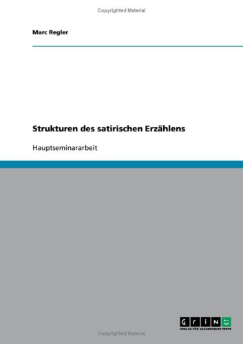 Strukturen des satirischen Erz�hlens