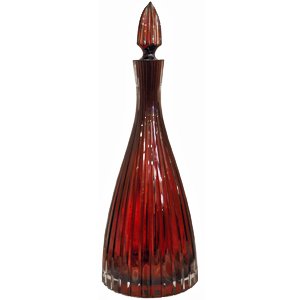 Faberge Ruby d'Orient Crystal Decanter