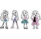 Bratz Retro - Peel & Stick - 16 Wall Stickers / Stickup Decals