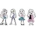 Bratz Retro - Peel &amp; Stick - 16 Wall Stickers / Stickup Decals