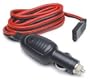 K40 2-WIRE 15 Amp 3-pin CB Power Cord With 12-volt Cigarette Lighter Plug - K403CBPP