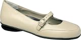 Drew Shoes Women's Lora Mary-Jane Flat,Bone,7 M US