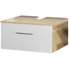 Fackelmann 82044 DOMINO Waschbeckenunterschrank, H/B/T 30x60x44 cm