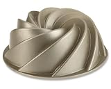 Nordicware Commercial Heritage Bundt Pan Heavy Duty Cast Aluminum. Teflon Non-stick Coating. 10 cup capacity