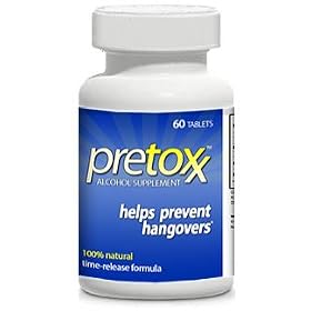 PreToxx Hangover Cure (60 Natural Time-Release Tablets)