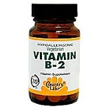 Vitamin B-2 100 mg by Country Life - 100 Tablets