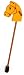 Wooden Hobby Horse- Bigjigs Toys