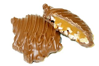 Simply Amazing Chocolate Pecan Caramel Turtles, Sugar Free, 22 oz Gift Box by Sugar Free Candy Man