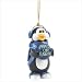 PEACE ON EARTH PENGUIN CHRISTMAS TREE HANGING ORNAMENT