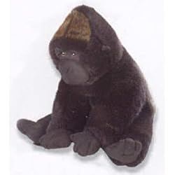 Silverback Gorilla Cuddlekin Plush Toy 12"