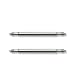 Two Stainless Steel Watchband Spring Bar Pins For Attaching Watch Band To Watches 26 mm