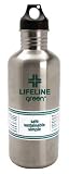 Lifeline 40-Ounce Stainless Steel Bottle