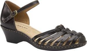 Softspots Women's Tatianna Black Leather 6.5 W US