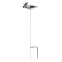Astonica 50803604 Mini Cast Iron / Aluminum Birdbath Pewter Finish