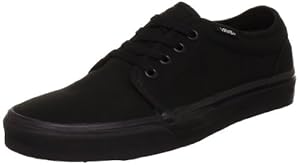 Vans Men's VAN'S 106 VULCANIZED SKATE SHOES(BLACK/SIZE: 4.5)