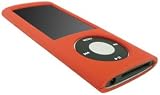 GreyMobiles Sunset Red Hybrid Armor Case For Apple iPod Nano 5G 8GB 16GB (5th Generation) WITH SCREEN PROTECTOR