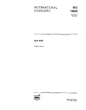 ISO 10898:1992, Spot drills