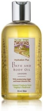Valley Green Naturals Hydration Plus Bath &amp; Body Oil 8 Oz