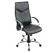 Office Star White Leather Executive Chair