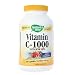 Nature's Way Vitamin C 1000 with Rose Hips, 250 Capsules