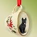 German Shepherd Christmas Ornament Cup of Tea